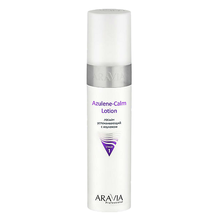 Aravia Professional Лосьон для лица успокаивающий с азуленом Azulene-Calm Lotion 250 мл 1 шт
