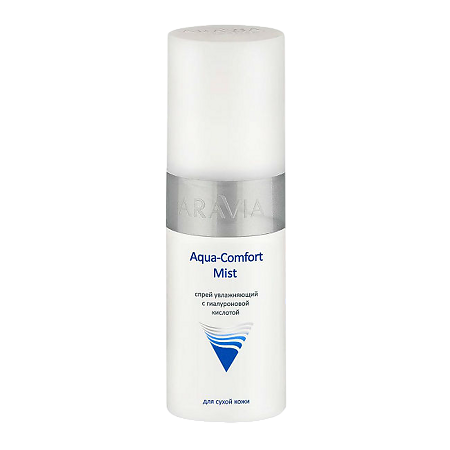 Изображение товара Aravia Professional Спрей для лица увлажняющий с гиалуроновой кислотой Aqua Comfort Mist 150 мл 1 шт