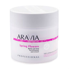 Купить Aravia Organic Крем для тела питательный цветочный Spring Flowers 300 мл 1 шт цена