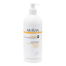 Купить Aravia Organic Масло для дренажного массажа Natural 500 мл 1 шт цена