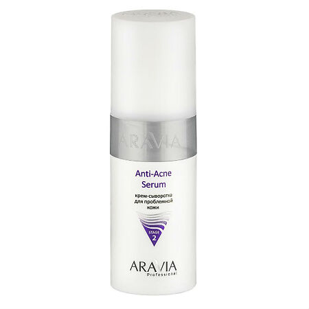 Изображение товара Aravia Professional Крем-сыворотка для проблемной кожи лица Anti-Acne Serum 150 мл 1 шт