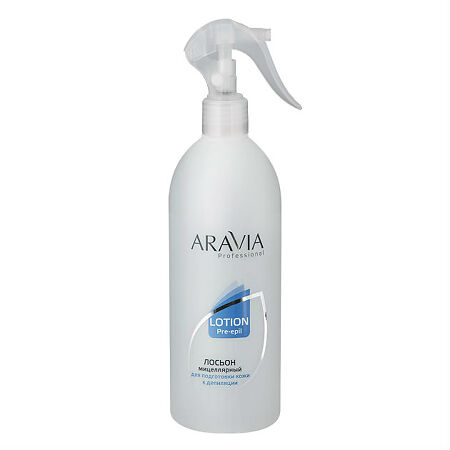 Aravia Professional Мицеллярный лосьон для подготовки кожи к депиляции 500 мл 1 шт