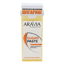 Купить Aravia Professional Паста сахарная для депиляции в картридже Натуральная мягкой консистенции 150 г 1 шт цена