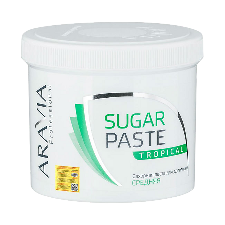 Изображение товара Aravia Professional Паста сахарная для депиляции Тропическая средней консистенции 750 г 1 шт