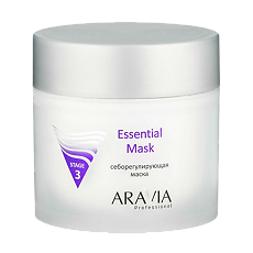 Купить Aravia Professional Маска для лица себорегулирующая Essential Mask 300 мл 1 шт цена