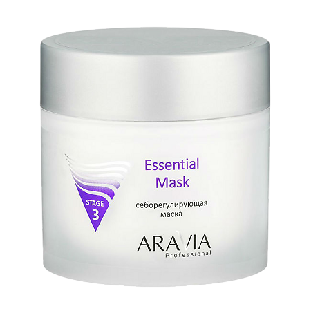 Aravia Professional Маска для лица себорегулирующая Essential Mask 300 мл 1 шт