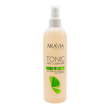 Aravia Professional Тоник для очищения и увлажнения кожи с мятой и ромашкой 300 мл 1 шт