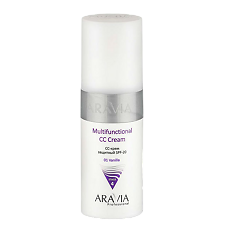 Купить Aravia Professional CC-Крем для лица защитный Multifunctional CC Cream тон 01 SPF20 150 мл 1 шт цена