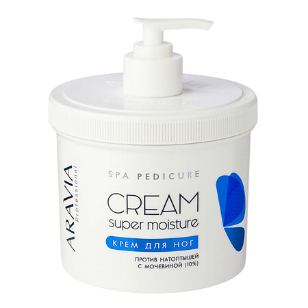 Изображение товара Aravia Professional Крем для ног от натоптышей с мочевиной Super Moisture 550 мл 1 шт