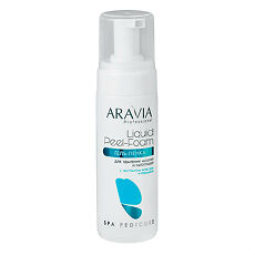 Купить Aravia Professional Гель-пенка для удаления мозолей и натоптышей Liquid Peel-Foam 160 мл 1 шт цена