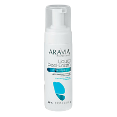 Купить Aravia Professional Гель-пенка для удаления мозолей и натоптышей Liquid Peel-Foam 160 мл 1 шт цена