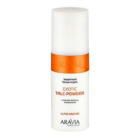 Изображение товара Aravia Professional Тальк-пудра защитный с экстрактом вербены тропической Exotic Talc-Powder 150 мл 1 шт