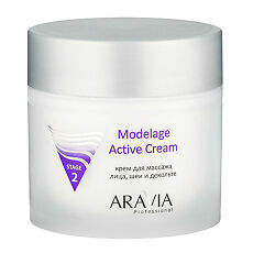 Купить Aravia Professional Крем для массажа Modelage Active Cream 300 мл 1 шт цена