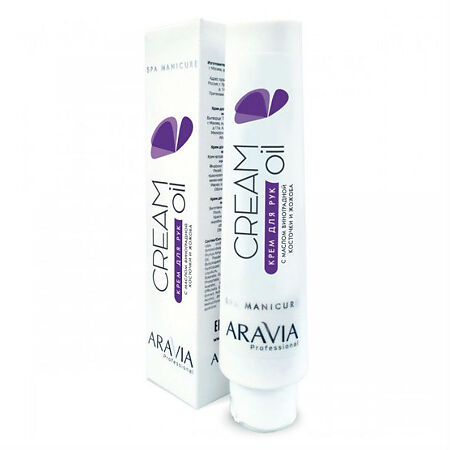 Изображение товара Aravia Professional Крем для рук с маслом виноградной косточки и жожоба Cream Oil 100 мл 1 шт