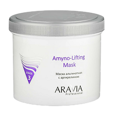 Купить Aravia Professional Маска альгинатная для лица с аргирелином Amyno-Lifting 550 мл 1 шт цена