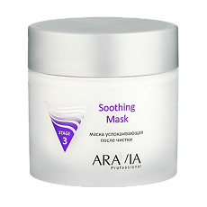 Купить Aravia Professional Маска для лица успокаивающая после чистки Soothing Mask 300 мл 1 шт цена