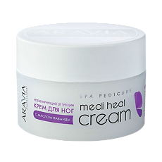 Купить Aravia Professional Крем для ног от трещин регенерирующий с маслом лаванды Medi Heal Cream 150 мл 1 шт цена