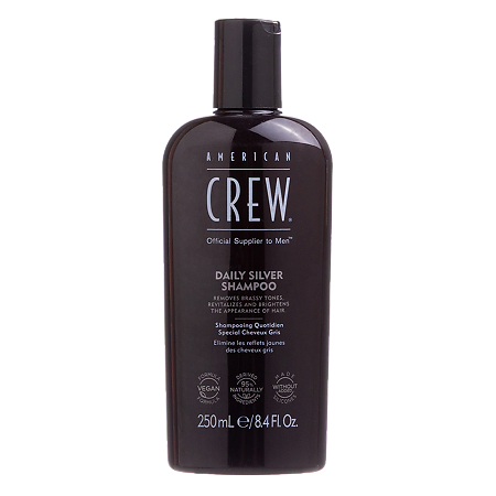 American Crew Gray/Daily Silver Shampoo Шампунь для седых волос 250 мл 1 шт