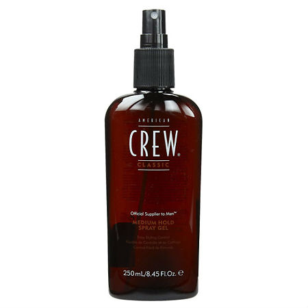 Изображение товара American Crew Medium Hold Spray Gel Спрей-гель для волос средней фиксации 250 мл 1 шт