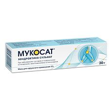 Изображение товара Мукосат мазь для наружного применения 5 % 30 г 1 шт