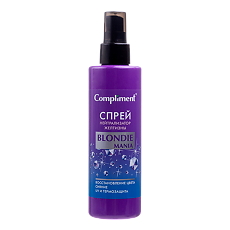 Купить Compliment Blondie Mania Спрей нейтрализатор желтизны 200 мл 1 шт цена