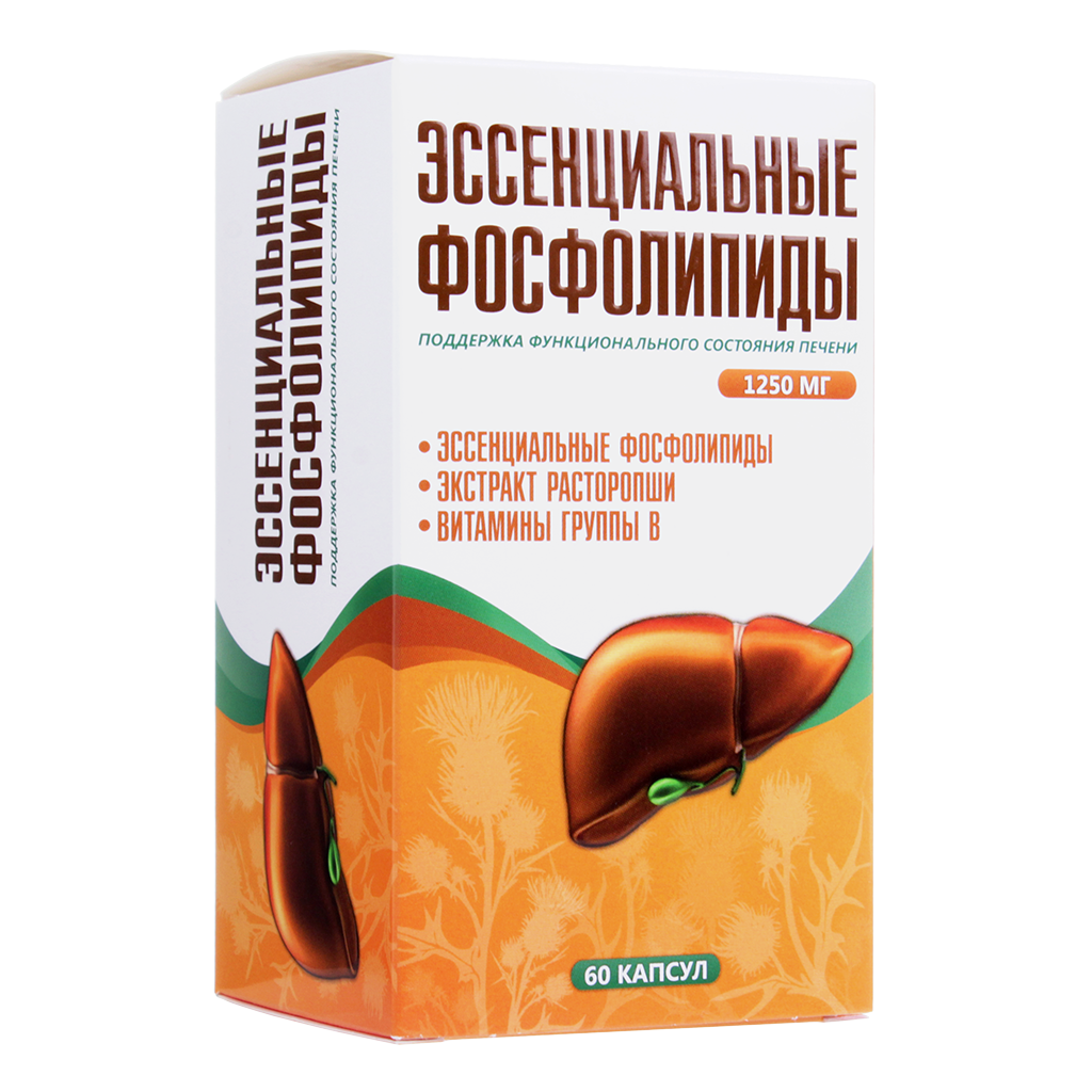 Эссенциальные фосфолипиды с экстрактом расторопши и вит группы В капсулы  массой 1250 мг 60 шт - купить, цена и отзывы, Эссенциальные фосфолипиды с  экстрактом расторопши и вит группы В капсулы массой 1250