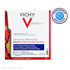 Купить Vichy Liftactiv Specialist Glyco-C Сыворотка-пилинг ночного действия для отшелушивания и увлажнения кожи ампулы 2 мл 10 шт цена