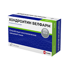 Купить Хондроитин Велфарм капсулы 250 мг 50 шт цена