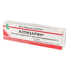 Купить Алпизарин мазь для наружного и местного применения 5 % 10 г 1 шт цена
