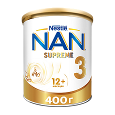 Изображение товара NAN 3 Supreme Детское молочко с 12 мес 400 г 1 шт