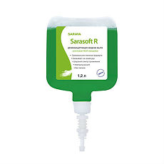 Купить Saraya Sarasoft RF Мыло дезинфицирующее антисептик жидкое пластик 1,2 л 1 шт цена