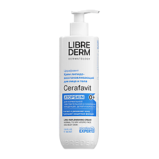 Купить Либридерм (Librederm) Cerafavit Крем для лица и тела липидовосстанавливающий с церамидами и пребиотиком  0+ 400 мл 1 шт цена