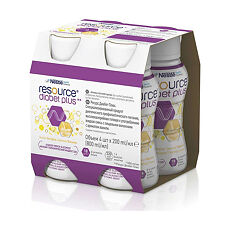 Купить Resource Diabet Plus (Ресурс Диабет Плюс) питание на основе медленных углеводов с 6 лет ваниль 200 мл 4 шт цена