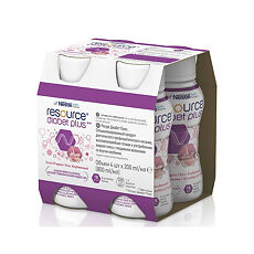 Купить Resource Diabet Plus (Ресурс Диабет Плюс) питание на основе медленных углеводов с 6 лет клубника 200 мл 4 шт цена