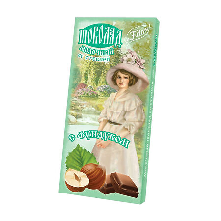 LaFiTOre Шоколад молочный на изомальте, мальтитоле и стевии с Фундуком 100 г 1 шт
