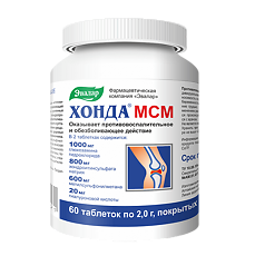 Купить Хонда МСМ Эвалар таблетки по 2,0 г 60 шт цена