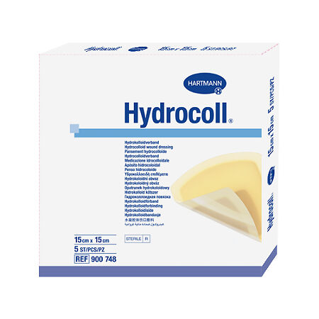 Повязка Гидроколл/Hydrocoll гидроколлоидная 15 х 15 см 5 шт