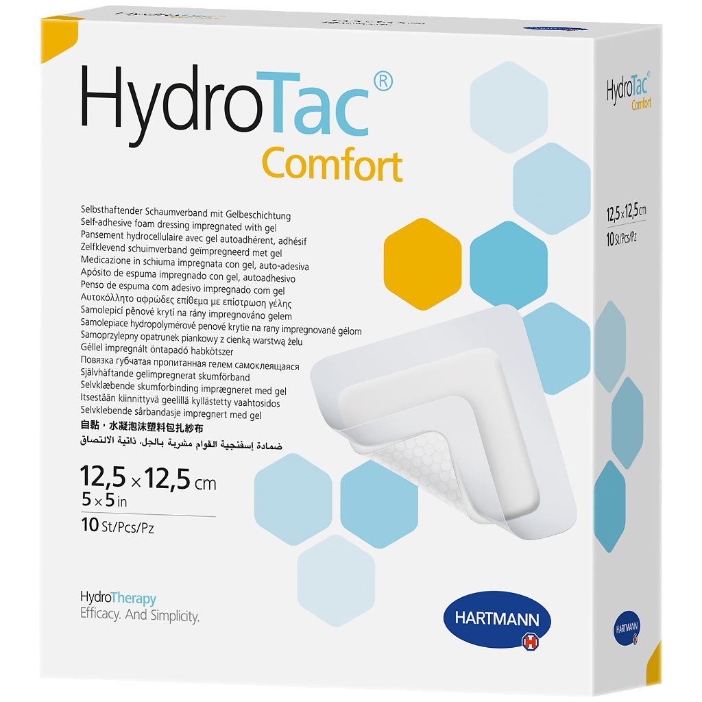 Повязка Гидротак комфорт/Hydrotac comfort губчатая самоклеящиеся с ...
