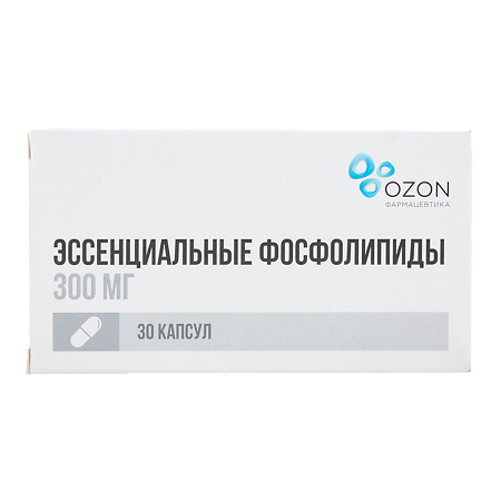 Изображение товара Эссенциальные фосфолипиды капсулы 300 мг 30 шт