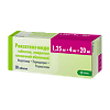 Роксатенз-инда таблетки покрыт.плен.об. 1,25 мг+4 мг+20 мг 30 шт