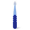 Radius Toothbrush Детская зубная щетка Totz Plus сине-голубая ручка очень мягкая 1 шт