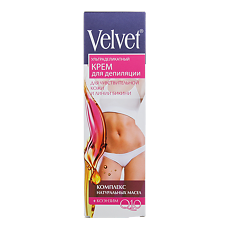 Купить Velvet Крем для депиляции ультраделикатный 125 мл 1 шт цена