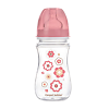 Canpol Бутылочка PP EasyStart с широким горлышком антиколиковая 3+ Newborn baby розовая 240 мл 1 шт