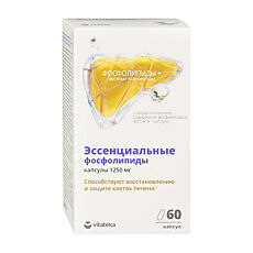 Купить Эссенциальные фосфолипиды с экстрактом расторопши и вит группы В Витатека капсулы массой 1250 мг 60 шт цена