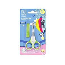 Купить Мал Мала Меньше Ножницы детские безопасные в чехле 1 шт цена