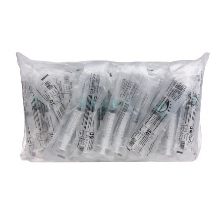 Шприц MOP 3-х компонентный 10 мл с иглой 21G 0.8х40мм 60 шт