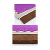 Gezatone EcoLife Массажный коврик акупунктурный 72х42см фиолетовый