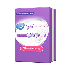 Купить Прокладки урологические iD Light Mini 20 шт цена