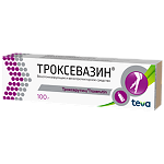 Троксевазин гель для наружного применения 2 % 100 г 1 шт