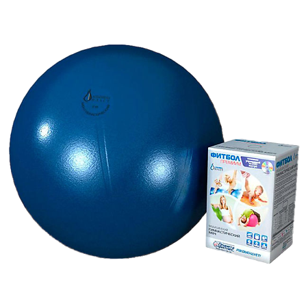 Мяч медицинский для реабилитации Фитбол Премиум 750 мм Сапфир 1 шт